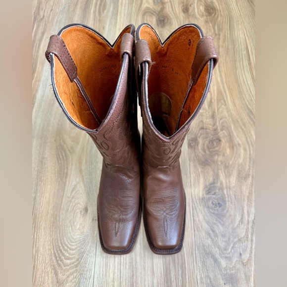 Texas Country Western Boot Grisly Cafe Rodeo Toe E50 Size 7.5 LNC - Picture 3 of 8